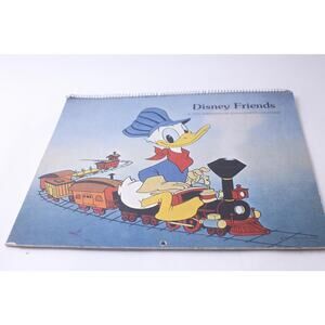 Disney Friends, A 1978 Ambassador Engagement Calendar, Vintage Illustrations